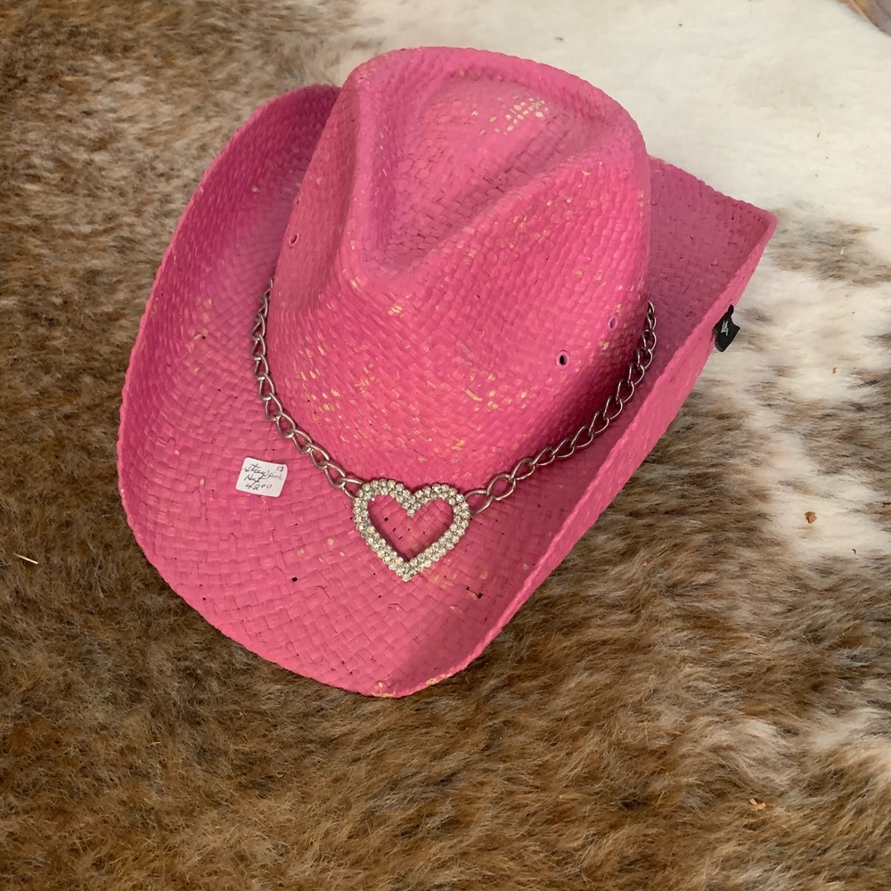 Straw cowboy hat